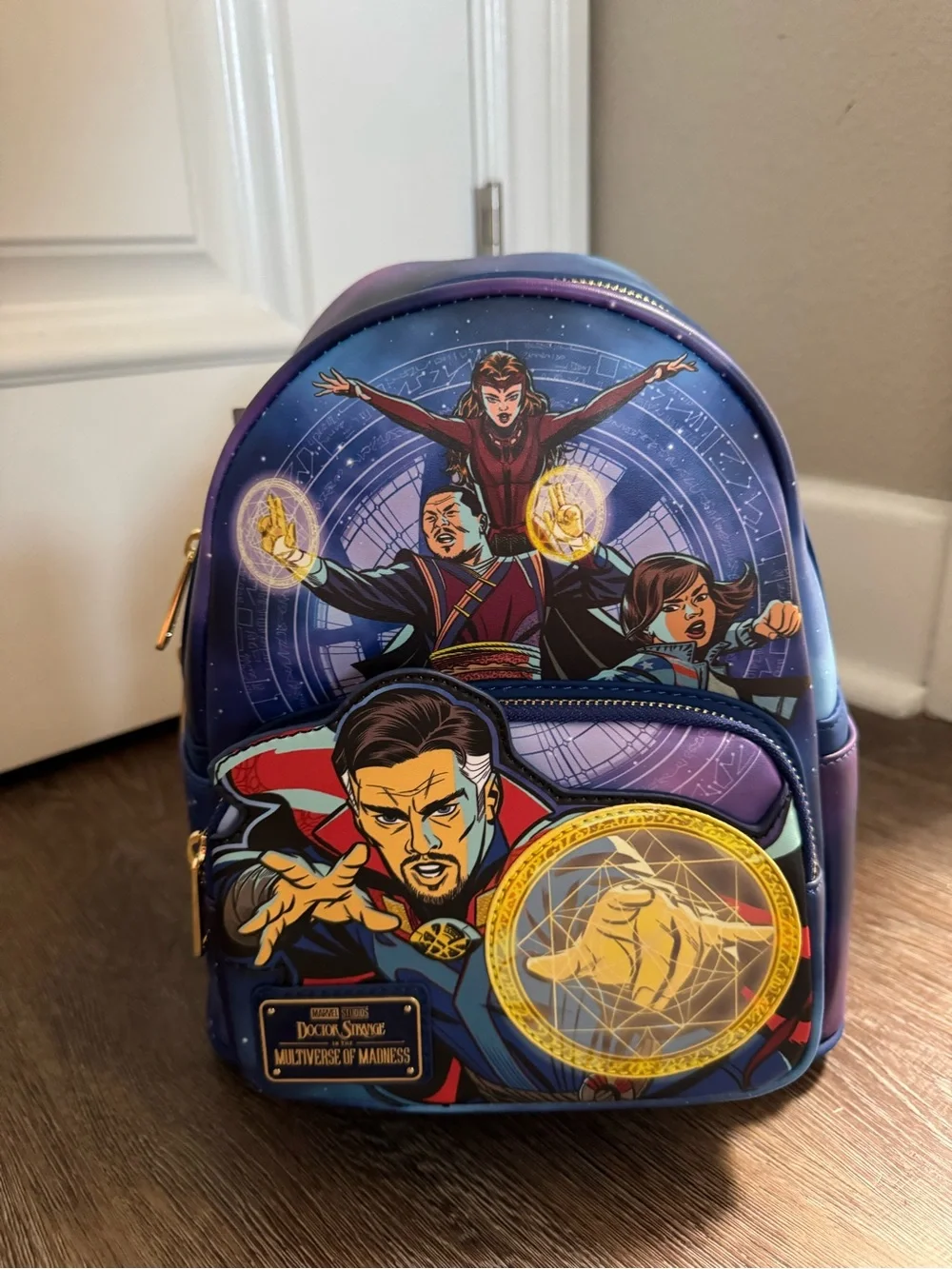 Loungefly Doctor Strange Multiverse Mini Backpack - Purple